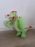 Efteling knuffel draak plush pluche groen, Verzamelen, Efteling, Ophalen of Verzenden, Zo goed als nieuw, Overige typen