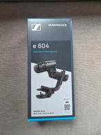 Sennheiser E604 dynamische instrumentmicrofoon, Ophalen of Verzenden, Nieuw