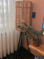 Stijlvolle bamboe vloerlamp / staande lamp, Ophalen, Gebruikt, Hout, 100 tot 150 cm