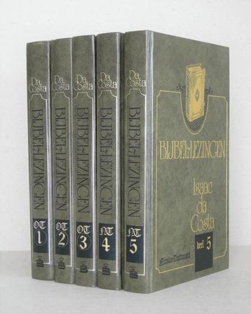 Isaäc da Costa: Bijbellezingen O.T en N.Testament (5 delen). beschikbaar voor biedingen