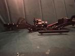 Chassis 1:10 crawler met motor, servo & aandrijfassen, Ophalen of Verzenden, Zo goed als nieuw, Auto
