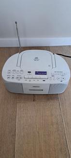 Radio met usb, cd, cassette en cd's, Ophalen of Verzenden, Zo goed als nieuw