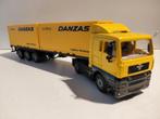 Siku 3424 MAN truck met oplegger Danzas modelauto vrachtauto, Ophalen of Verzenden, Zo goed als nieuw, Bus of Vrachtwagen, SIKU