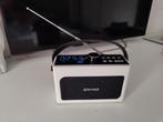 Retro bluetooth (wekker) radio, Audio, Tv en Foto, Ophalen of Verzenden, Nieuw, Radio