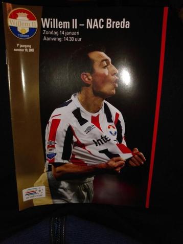 Programmaboekje Willem II - NAC Breda beschikbaar voor biedingen