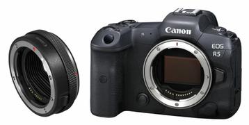 Canon EOS R5, inclusief lens adapter. Nieuw! beschikbaar voor biedingen