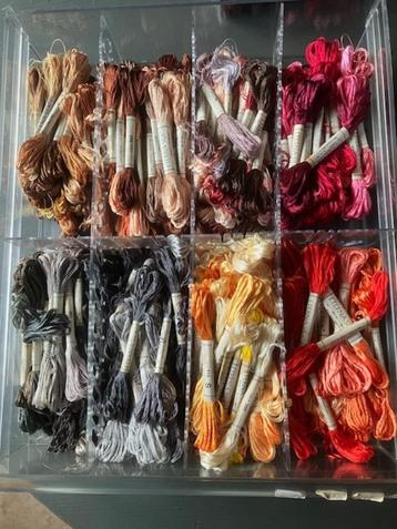 Zijde borduurgaren Eterna silk 100% 5m kleurnr 5 tm 1980  beschikbaar voor biedingen