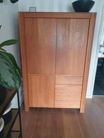 Dichte kast, Ophalen, Gebruikt, 100 tot 150 cm, Eikenhout