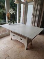 Eettafel, massief hout - inklapbaar!, Huis en Inrichting, Tafels | Eettafels, Ophalen, Gebruikt, 100 tot 150 cm, 50 tot 100 cm