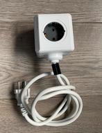 Allocacoc PowerCube Stekkerdoos 2 app. en met 2 USB poorten, Ophalen of Verzenden, Zo goed als nieuw, Kabel of Snoer
