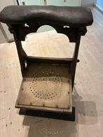 Antieke kerk stoel, Ophalen