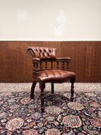 NIEUW! Klassiek Engels Chesterfield Bureaustoel Stoel, Antiek en Kunst, Ophalen