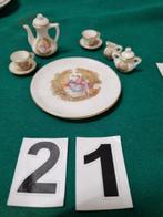 -	mini servies stel, Antiek en Kunst, Ophalen of Verzenden