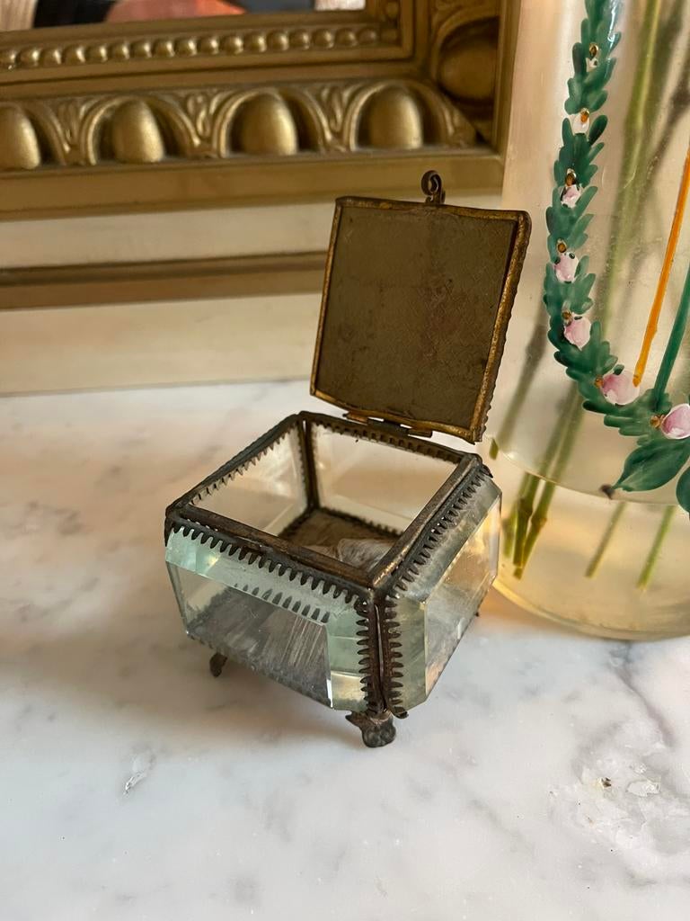 Antiek Frans Juwelenkistje - Marseilles, Antiek en Kunst, Ophalen of Verzenden