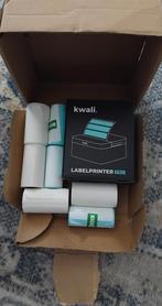 Kwali Labelprinter Pro + Etiketten, Ophalen of Verzenden, Nieuw, Etiket, Kwali