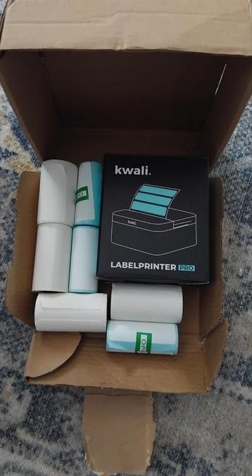 Kwali Labelprinter Pro + Etiketten beschikbaar voor biedingen
