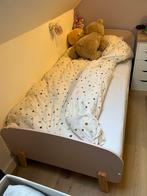 Eenpersoonsbed , meisjes bed 90x200 roze, Ophalen, 90 cm, Eenpersoons, Wit