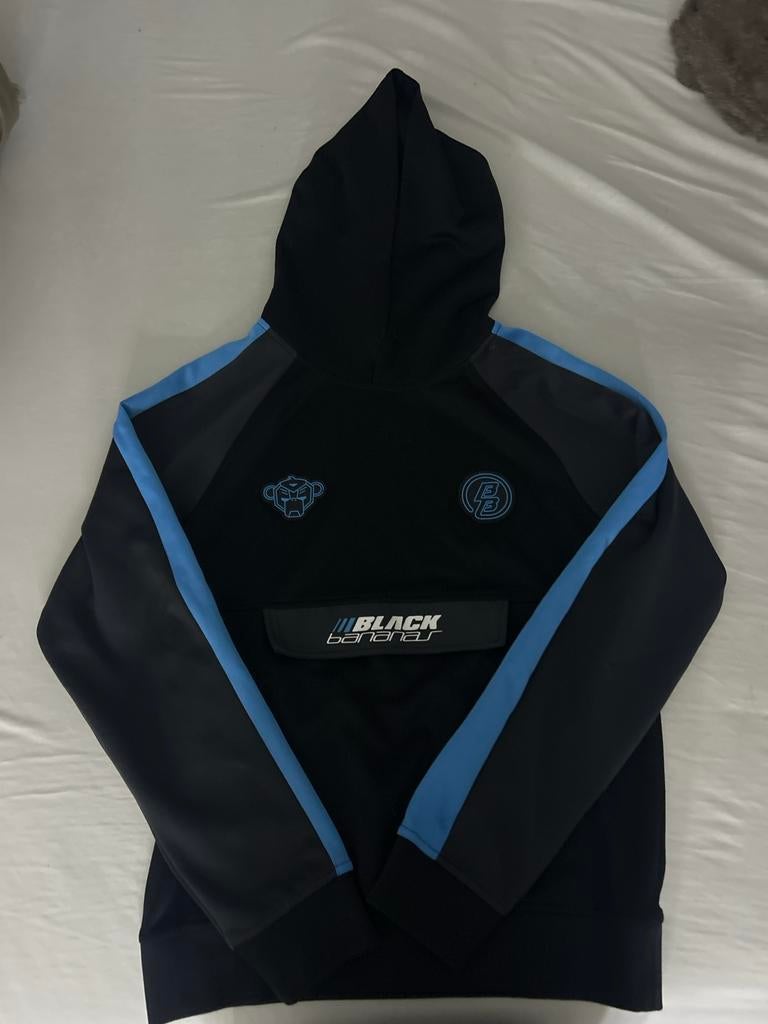 Zwarte Black Bananas Hoodie - Maat M, Kleding | Heren, Ophalen of Verzenden, Zo goed als nieuw, Maat 48/50 (M), Zwart