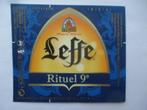 bieretiket Belgie 17-11 (17U) leffe, Ophalen of Verzenden, Gebruikt, Overige typen, Overige merken