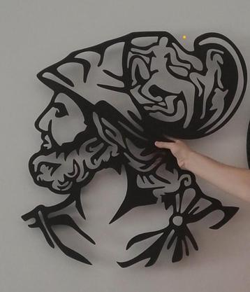 Ajax logo van hout, wanddecoratie [80 x 86 cm] beschikbaar voor biedingen
