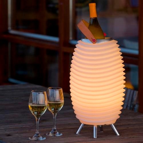 Kooduu Synergy 35 -Sfeervolle LED Lamp met Bluetooth Speaker, Ophalen, Nieuw, Minder dan 100 cm, Modern