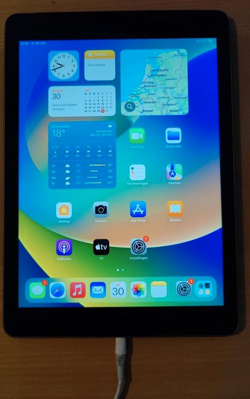 Apple iPad 5de Generatie 128 GB WIFI+4G, Computers en Software, Apple iPads, Zo goed als nieuw, Apple iPad, Wi-Fi en Mobiel internet