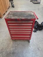 Gereedschapswagen met inhoud, Ophalen, Gevuld, Gebruikt