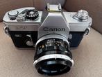 Canon FT QL Spiegelreflexcamera - Klassieker!, Audio, Tv en Foto, Fotocamera's Analoog, Ophalen, Gebruikt, Spiegelreflex, Canon