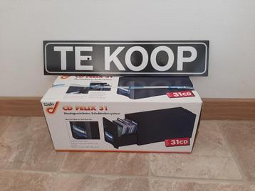 Cd opbergsysteem cd ladekastje met slot nieuw in doos. beschikbaar voor biedingen