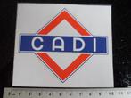 sticker cadi logo uitgesneden leger army, Verzamelen, Verzenden, Zo goed als nieuw, Bedrijf of Vereniging