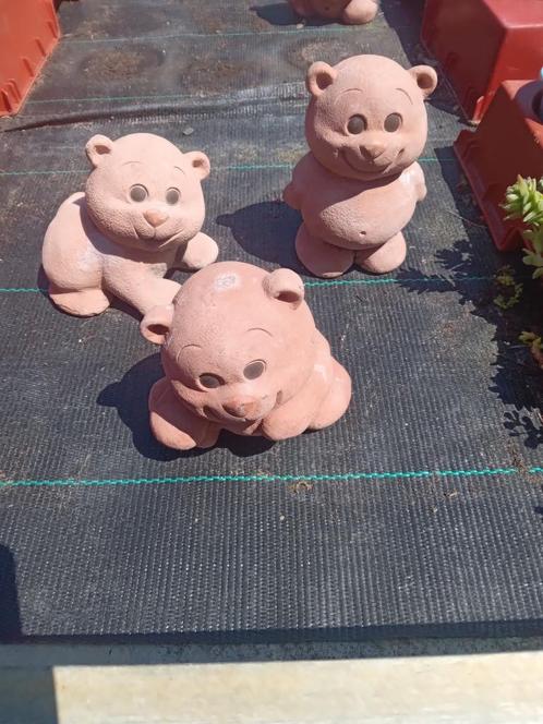 Tuinbeelden beren, Tuin en Terras, Tuinbeelden, Nieuw, Dierenbeeld, Steen, Ophalen of Verzenden