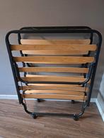 Inklapbaar logeer bed, Ophalen, Eenpersoons, 190 cm of minder, Zo goed als nieuw