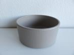 mica lage ronde bloempot, schaal Bowl Era Steingrau (taupe), Rond, Binnen, Ophalen of Verzenden, Zo goed als nieuw