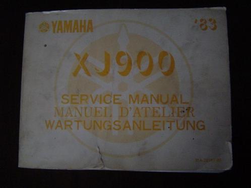 YAMAHA XJ900 service manual XJ 900 werkplaatsboek 1983, Motoren, Handleidingen en Instructieboekjes, Yamaha, Ophalen of Verzenden
