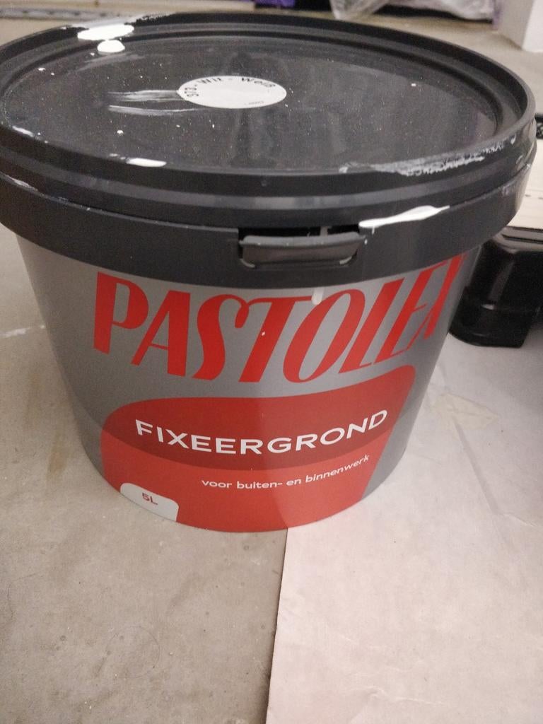 Fixeergrond/primer voor filler platen, geen bladderende verf, Doe-het-zelf en Verbouw, Verf, Beits en Lak, Ophalen, Nieuw, Wit