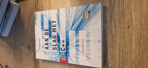 Gertjan Laan - Aan de slag met C++, Boeken, Schoolboeken, Zo goed als nieuw, Nederlands, Overige niveaus, Ophalen of Verzenden