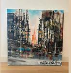 Modern stadsgezicht – schilderij Erik Zwezerijnen, Ophalen