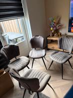 4 eetkamer stoelen beige, Huis en Inrichting, Stoelen, Ophalen, Zo goed als nieuw