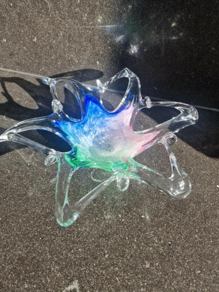 Prachtige Murano glazen schaal, Antiek en Kunst, Antiek | Glas en Kristal, Ophalen of Verzenden
