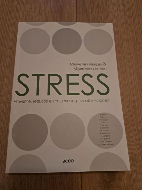 Stress, Boeken, Gezondheid, Dieet en Voeding, Zo goed als nieuw, Ophalen of Verzenden