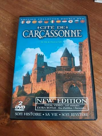Dvd cite de carcassonne - 2 dvds burcht historie Frankrijk  beschikbaar voor biedingen