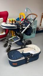 Joolz hub kinderwagen met ligbak blauw, Kinderen en Baby's, Kinderwagens en Combinaties, Ophalen, Overige merken