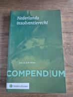 Nederlands insolventierecht 3e druk, Boeken, Studieboeken en Cursussen, Gelezen, Ophalen of Verzenden, WO, Wolters Kluwer