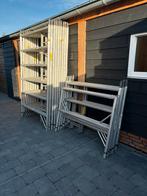 Proffesionele  aluminium.  rolsteiger Werkhoogte  13,5  mtr, Ophalen, Little Jumbo, Gebruikt, Rolsteiger of Kamersteiger