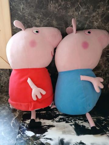Grote Peppa Pig & George Knuffels beschikbaar voor biedingen