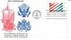 Nederland USA 200 Jaar betrekkingen, Postzegels en Munten, Brieven en Enveloppen | Nederland, Envelop, Ophalen of Verzenden