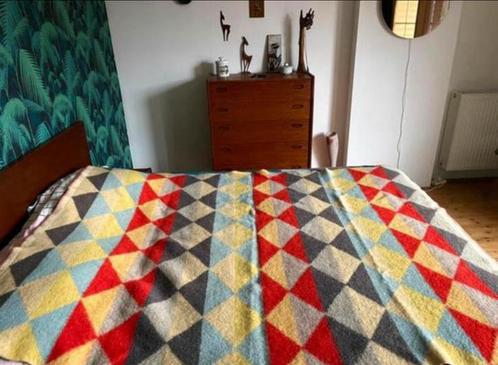 Deken AaBe vintage wol wollen Model Prairie 1954 Jan Kollau, Huis en Inrichting, Woonaccessoires | Plaids en Woondekens, Gebruikt