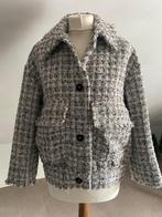H&M blouson in bouclé met franjes, Overige kleuren, Ophalen of Verzenden, Zo goed als nieuw, Jasje