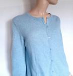 ADAGIO CASHMERE Vest , Maat 44 - 46, Kleding | Dames, Verzenden, Zo goed als nieuw, Maat 42/44 (L), Blauw