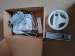 WII spelcomputer, Spelcomputers en Games, Ophalen of Verzenden, Gebruikt, Met 2 controllers
